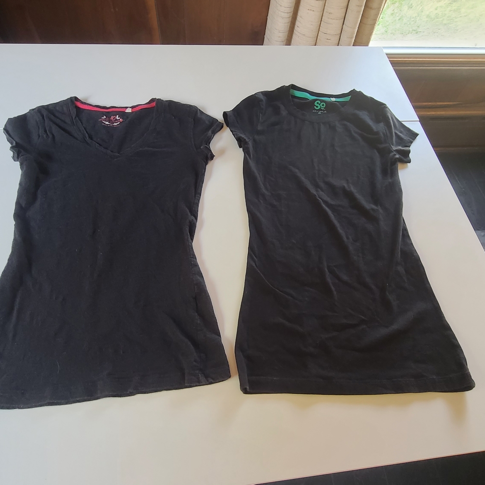 So Wear It Declare It Black Short Sleeve Tees